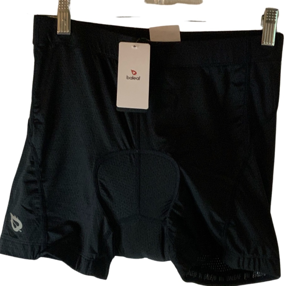 Baleaf Padded Black Bicycle Shorts